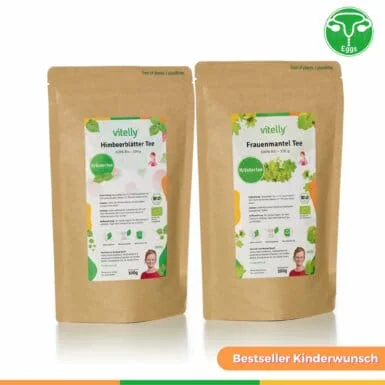 Himbeerblätter & Frauenmantel Tee Set