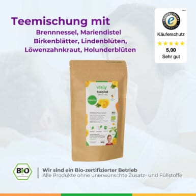 ReadyDad Entgiftung Pimp My Sperm Kinderwunsch Tee Mann Spermien Qualitaet
