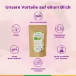 Frauenmantel Tee, Kinderwunsch Tee, Pimp my Eggs, Gelbkörperschwäche, Regelschmerzen