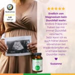 Magnesium Magnesiummangel Wehen Wadenkraempfe Fehlgeburt