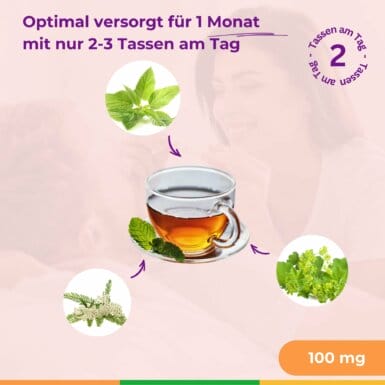 Zyklushaelfte Tee Zwei Frauen Kinderwunsch WomanRotation No.2