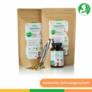 Schwangerschafts Set für das 1. Trimester Folat Eisen Folsaeure Blutarmut Schwanger Schwangerschaftserbrechen übelkeit Trimester