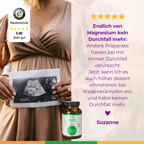 Magnesium Magnesiummangel Wehen Wadenkraempfe Fehlgeburt