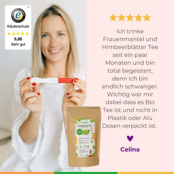Frauenmantel Tee, Kinderwunsch Tee, Pimp my Eggs, Gelbkörperschwäche,