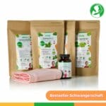 Schwangerschafts Set Folat Geburtsvorbereitung Himbeerblaetter Folsaeure Frauenmantel Schwanger Bauchgurt Trimester