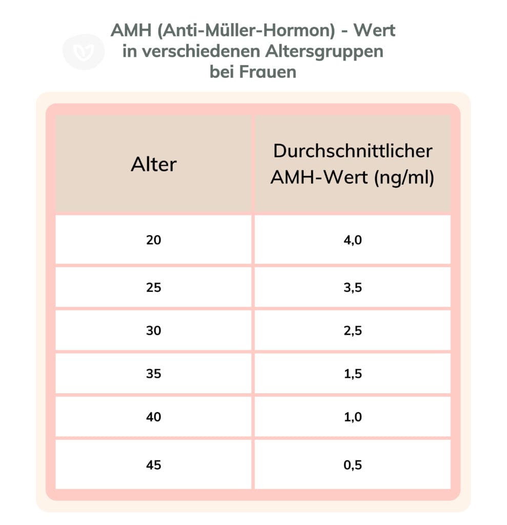 Anti Müller Hormon AMH Wert Bedeutung und Beurteilung