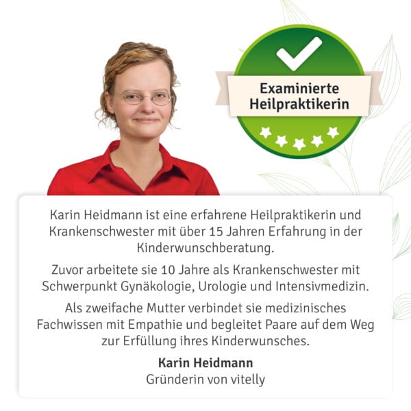 Heilpraktikerin Karin Heidmann, Gründerin von vitelly