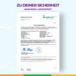 Cordyceps Man, Agrolab laborgeprüft