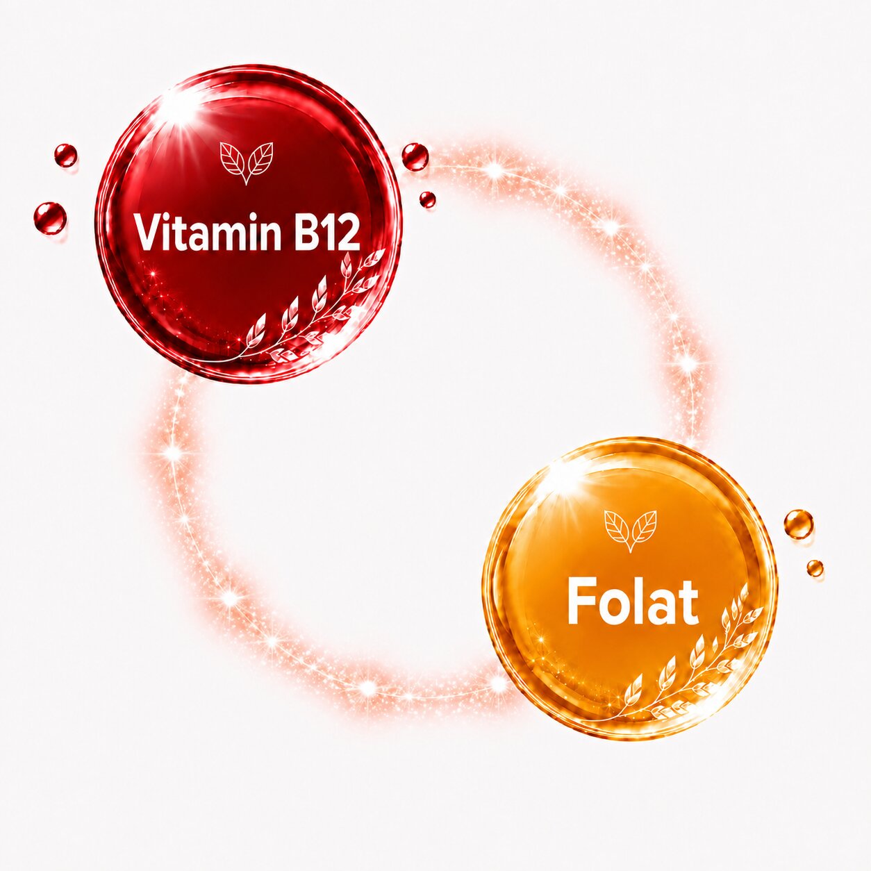 Folat Und Vitamin B12 Für Die Zellteilung Gesunder Spermien, Enthalten In Den Kinderwunsch Kapseln Für Männer Folat Und Vitamin B12 Für Die Zellteilung Gesunder Spermien, Enthalten In Den Kinderwunsch Kapseln Für Männer