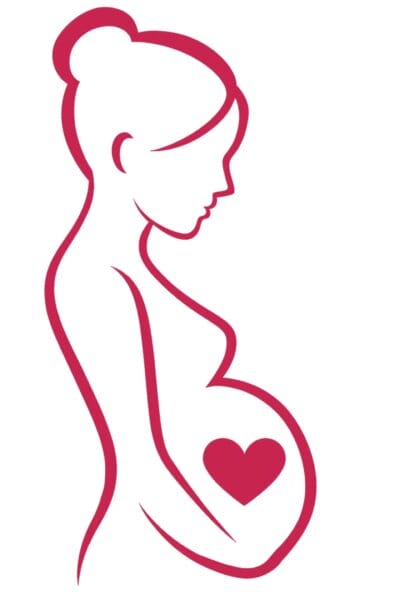 Frau Die Schwanger Ist Schwangerschaft Mama Werden Eltern Werden