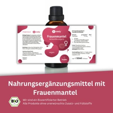 Frauenmantel Tropfen Alchemilla Vulgaris Kinderwunsch Progesteronmangel Unfruchtbar Fruchtbarkeit