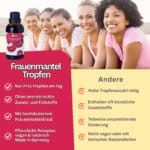Frauenmantel Tropfen Alchemilla Vulgaris Kinderwunsch Progesteronmangel Unfruchtbar Fruchtbarkeit..