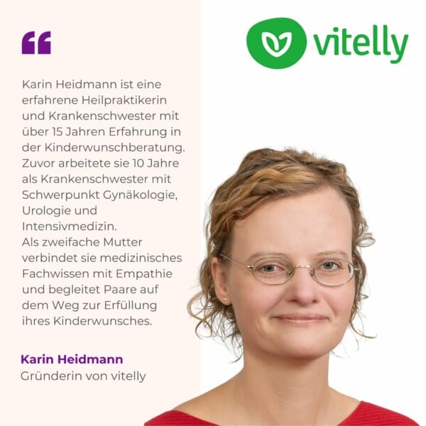 Karin Heidmann Gründerin Von Vitelly.