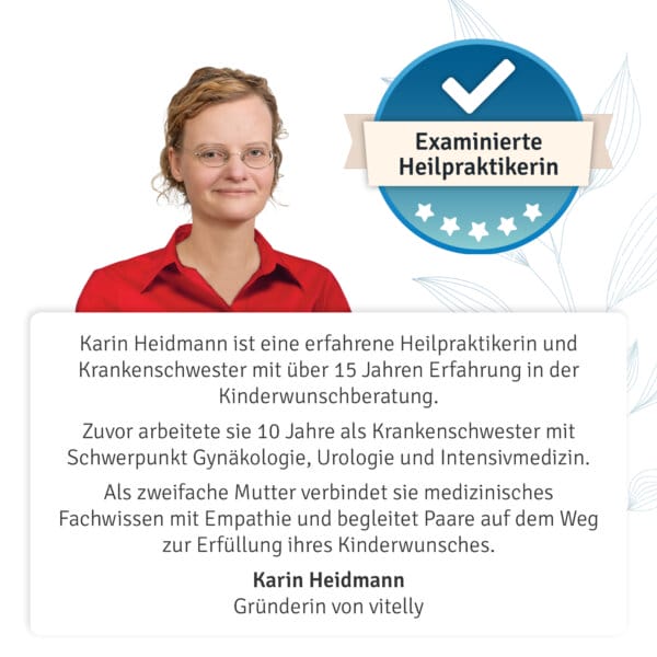 Heilpraktikerin Karin Heidmann, Gründerin von vitelly