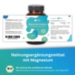 Magnesium Komplex, Hochdosiert, Vegan, 7 Magnesium Formen Multi Magnesiumkomplex, Unterstützt Normale Muskelfunktion,unterstützt Normales Ne (3)