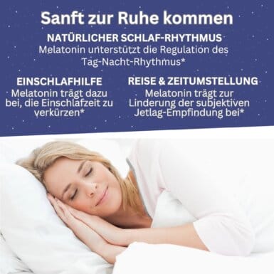 Melatonin Bei Jetlag, Schlafstörung, Zum Einschlafen, Schlafritual Für Ruhige Nächte, Melatonin Spray (6)