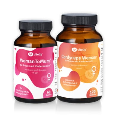 Pimp My Eggs – Womantomum & Coprdyceps Woman, Kinderwunsch Vitamine, Vitamine Zum Schwanger Werden