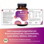 Trpleglowcaps Haut, Haare Und Nägel Kapseln.