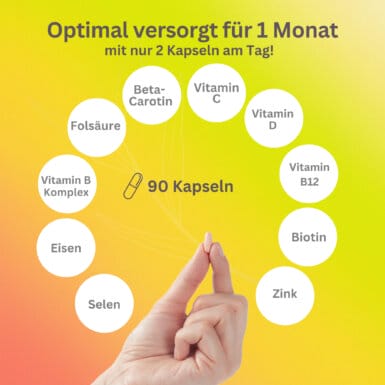 Vitalitaet Hormonbalance Multivitamin–taegliche Unterstuetzung Multivitamin Fuer Frauen Essenzielle Vitamine Frauen Vitamine Energie Immuns (2)