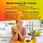 Vitalitaet Hormonbalance Multivitamin–taegliche Unterstuetzung Multivitamin Fuer Frauen Essenzielle Vitamine Frauen Vitamine Energie Immuns (4)