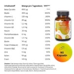 Vitalitaet Hormonbalance Multivitamin–taegliche Unterstuetzung Multivitamin Fuer Frauen Essenzielle Vitamine Frauen Vitamine Energie Immuns (7)