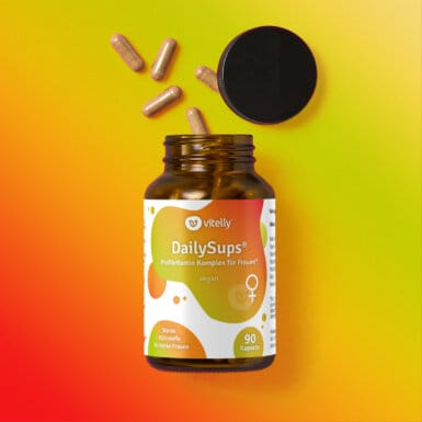Vitalitaet Hormonbalance Multivitamin–taegliche Unterstuetzung Multivitamin Fuer Frauen Essenzielle Vitamine Frauen Vitamine Energie Immunsystem Haar