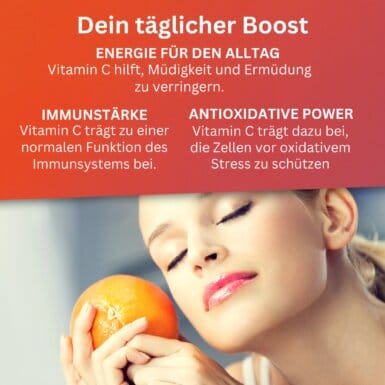 Vitamin C Komplex, Abwehrkräfte Stärk, Hagebutten Extrakt, Gepuffertes Vitamin C, Vegan & Frei Von Zusätzen, Immunsystem Unterstützung, Kollagenbildu (8)