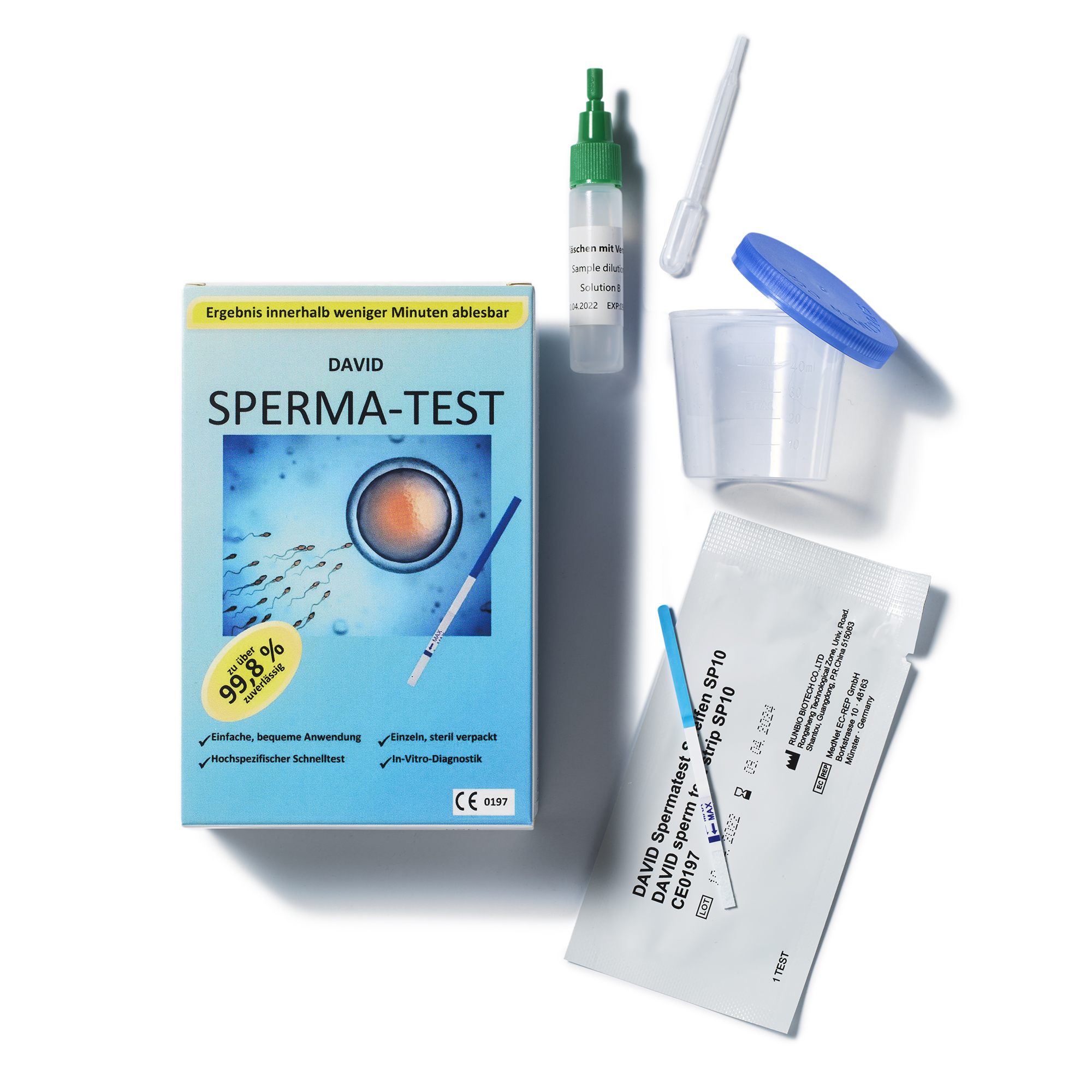 At-Home Spermientest - Fruchtbarkeitstest Mann
