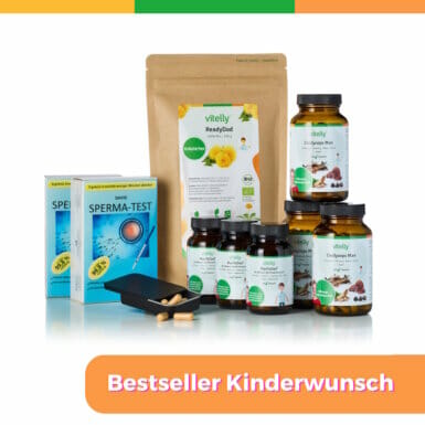 Kinderwunsch Set für den Mann Mann Pimp My Sperm Spermiogramm Spermienqualitaet Spermienreifung