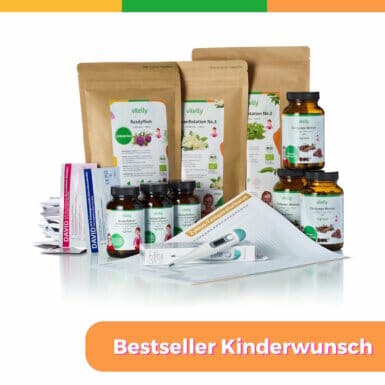 Kinderwunsch Set für die Frau Pimp My Eggs Eizellqualitaet Eizellreifung Ovulationstest Zykluskurve Basalthermometer