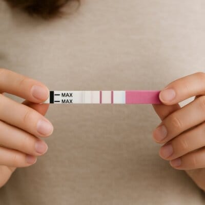 Positiver Ovulationstest